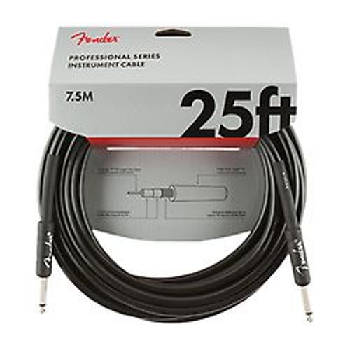 Professional Series Instrument Cable, 7,5m, Black