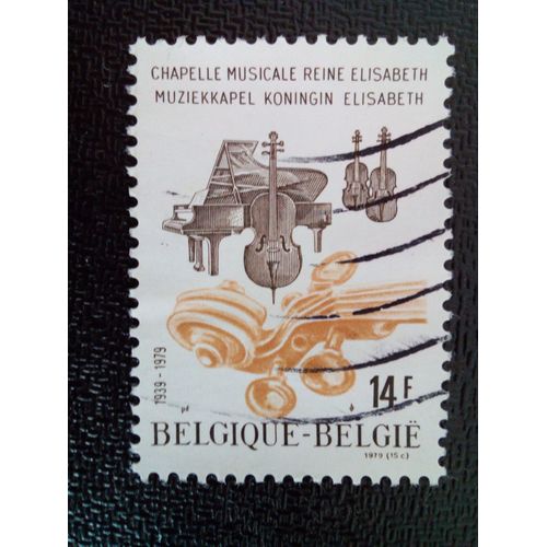Timbre Belgique Yt 1958 La Musique 1979