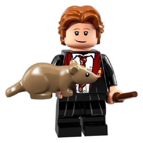 Lego 71022 Figurine De Ron Weasley Et Son Rat Série Potter