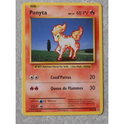 Ponyta - 19/108 - Évolutions 