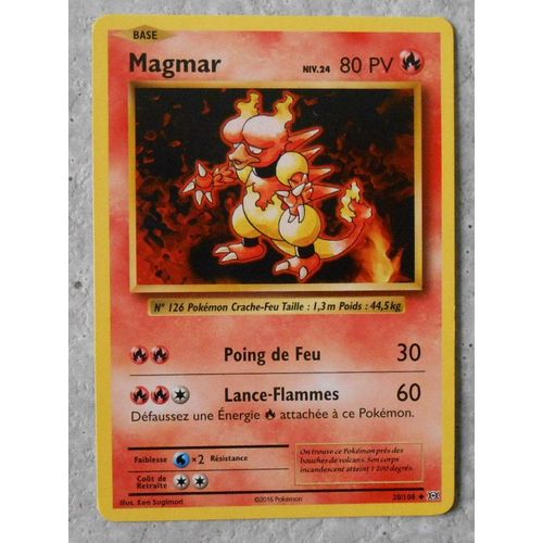 Magmar - 20/108 - Évolution 