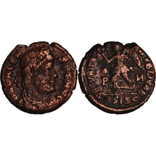 Rome - Nummus Ae3 - Valens - Secvritas Reipvblicae - Siscia - Ric 7b Xvii - 19-110