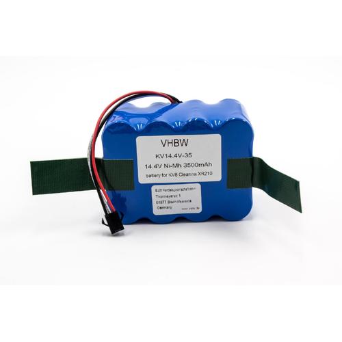 vhbw Batterie compatible avec Yoo Digital Iwip 1000, 600 robot électroménager (3500mAh, 14,4V, NiMH)