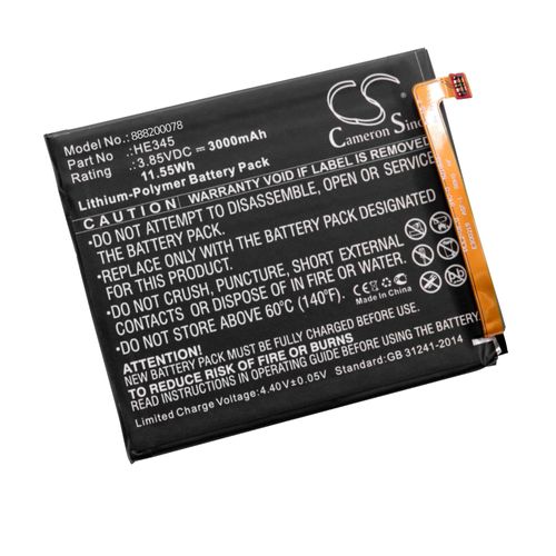 Vhbw Batterie Compatible Avec Nokia 6 2018, 6 2nd Smartphone (3000mah, 3,85v, Li-Polymère)