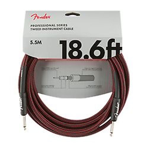 Professional Series Instrument Cable, 5,5m, Red Tweed