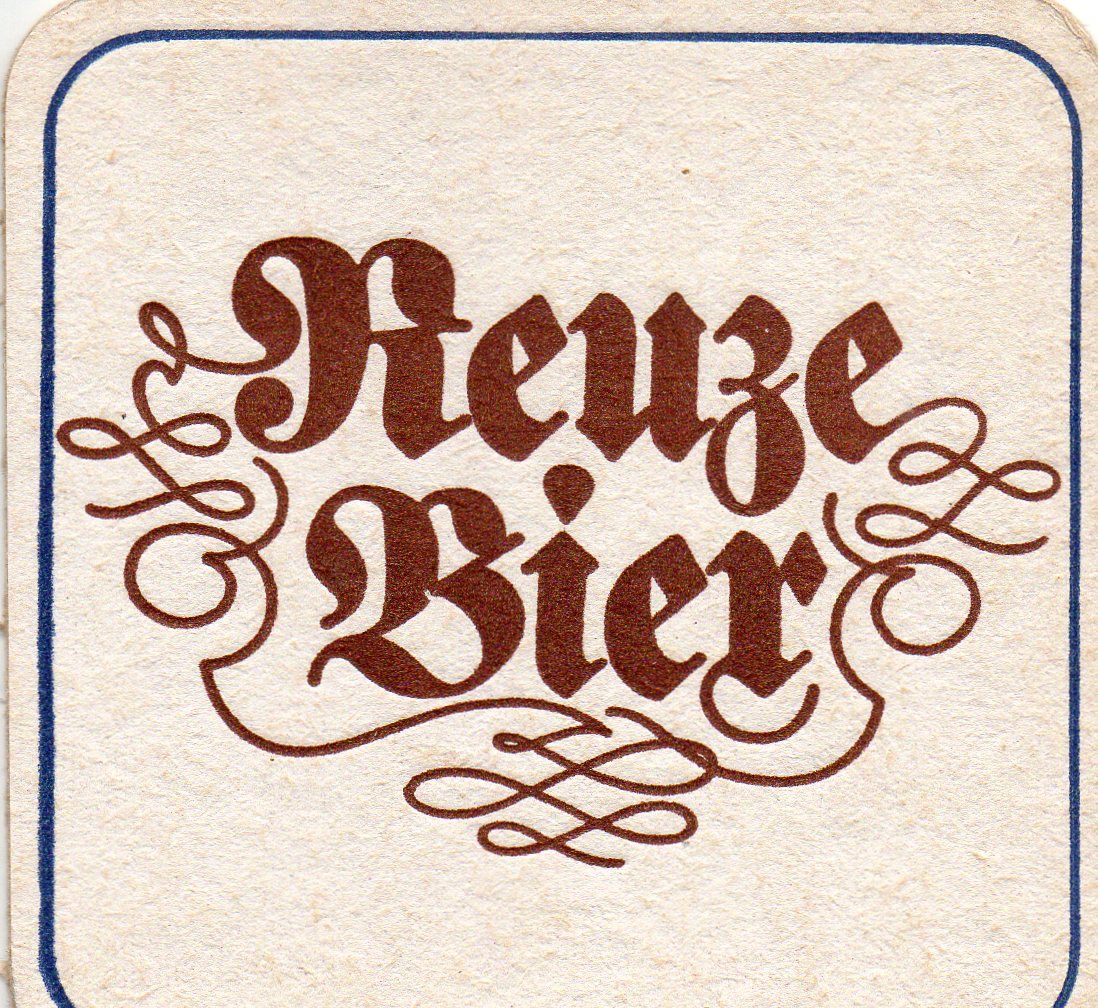 Sous Bock De Biere Reuze Bier