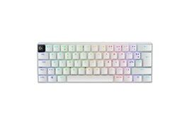 Clavier Logitech G PRO X 60 LIGHTSPEED, gaming sans fil, mécanique ultra compact TKL 60%, tactile - Blanc