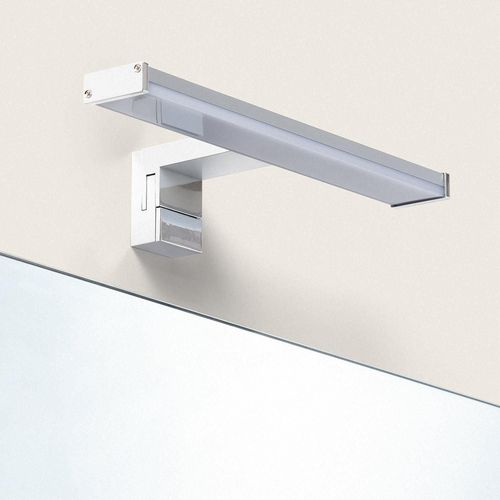 Applique Miroir Salle De Bain 6 W Argent Kendari Blanc Chaud 2700k
