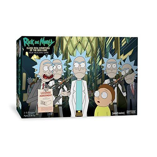 Cryptozoic Entertainment Rick && Morty Deckbuilding Game Close Rick-Counters Of The Rick Kind Board Game