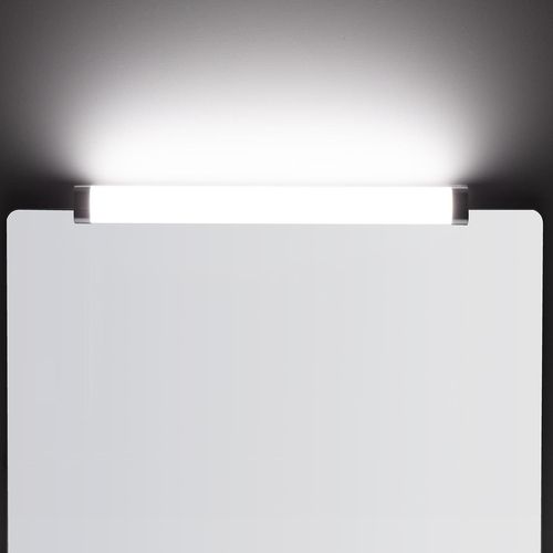Applique Led Salle De Bain 15w Big Vault Pour Miroir Argent