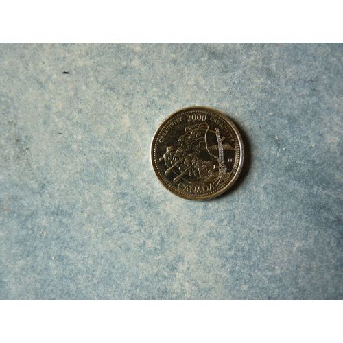 Pièce De 25 Cents Canada 2000 Créativiré