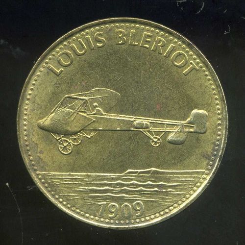 Jeton De Collection Shell = Série Épopée De L'espace = Louis Blériot 1909