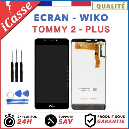 Ecran Lcd + Vitre Tactile Pour Wiko Tommy 2 Plus + Outils