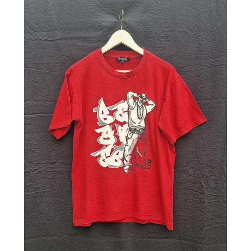T-Shirt Rouge Overgame 16 Ans