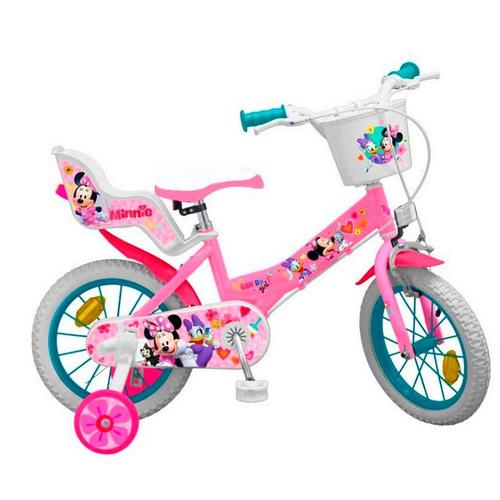 Velo 14 Pouces Minnie Disney Licence Officielle New