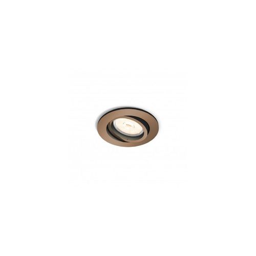 Spot Downlight Rond Donegal Coupe Ø 70mm Cuivre