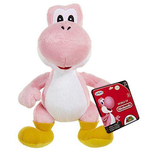 World Of Nintendo Pink Yoshi Plush