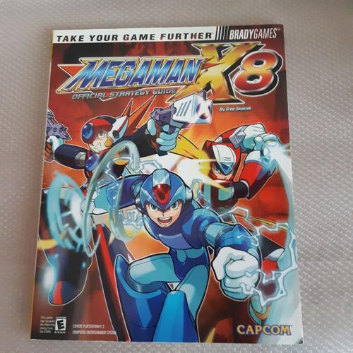 Mega Man X8 Official Strategy Guide Officiel Brady Games Megaman X 8