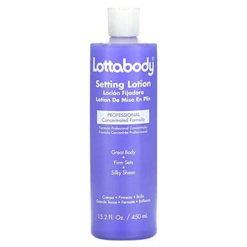 Lottabody Lotion Fixante, Formule Concentrée Professionnelle, 450 Ml 