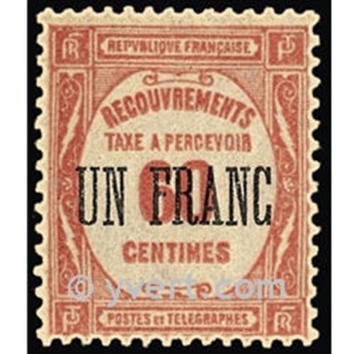 Recouvrements Année 1929 Timbre Taxe N° 63 Yvert Et Tellier (Oblitéré)