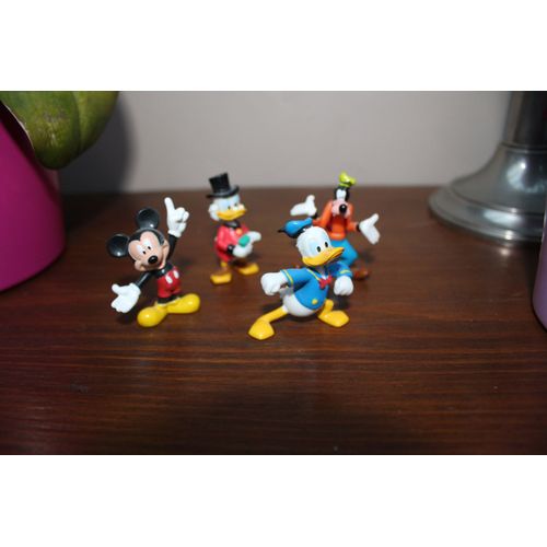 Disney - Lot Personnages Journal De Mickey - Picsou-Mickey-Donald Dingo