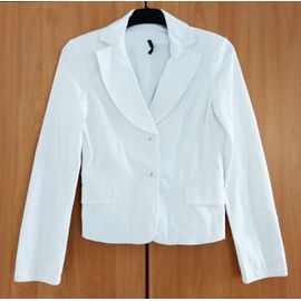 Veste Blanche. Naf Naf. Coton. Elasthanne. Taille 36
