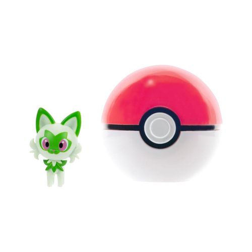 Pokémon - Clip'n'go Poké Balls Sprigatito With Poké Ball