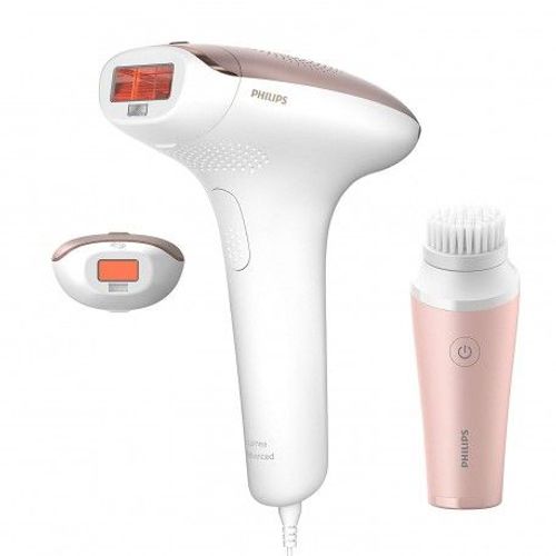 Philips Bri922/00 - Lumea Advanced - Epilateur À Lumière Pulsée Avec 2 Embouts Corps/Visage Et Brosse Nettoyante Visage Visapure