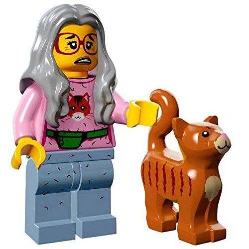 The LEGO Movie Mrs. Scratchen-Post Cat Lady Minifigure Series 71004
