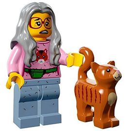 The LEGO Movie Mrs. Scratchen-Post Cat Lady Minifigure Series 71004