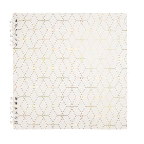 Album Scrapbooking Holographique Spirale 30x30 Cm 20 Pages