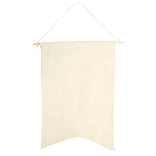 Fanion En Coton Vierge À Décorer 20 X 30 Cm