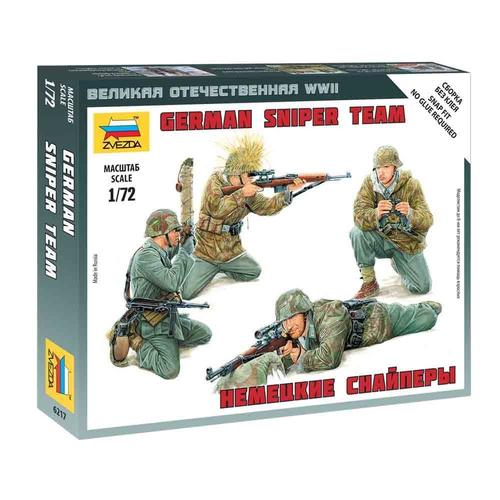 Zvezda 172 German Sniper Team (4) (Snap)