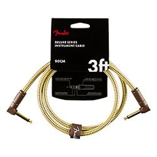Câble jack Fender Deluxe Serie Jack 90cm Tweed