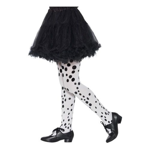 Collants Ou Bas De Dalmatiens Pour Fille (Taille 6-12a)