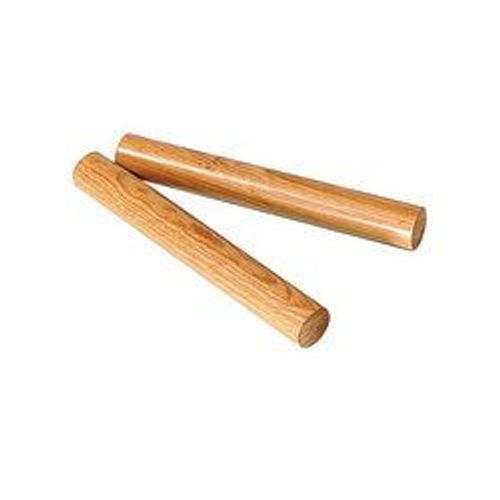 539 - Claves Coco - L.20 Cm - Ø 3 Cm