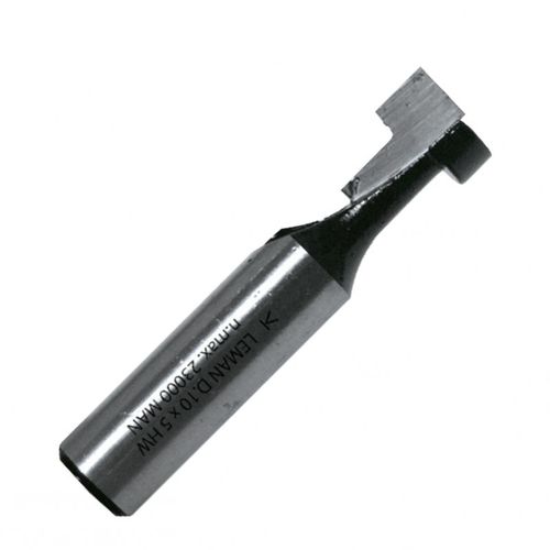 Leman - Mèche HM pour rainure en "T" D.10/5 x 5/5 mm queue 8 mm