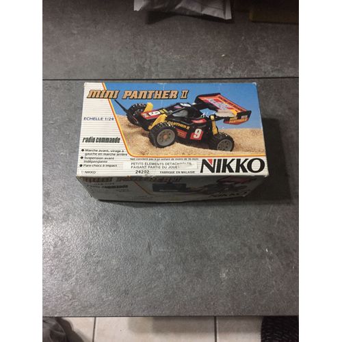 Rare Petite Voiture Téléguidé Nikko 1/24 Mini Panther 2