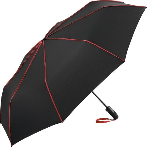 Parapluie De Poche Fp5639 - Noir Et Rouge