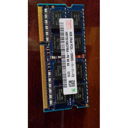 hynix 4go 2*r8 pc3ll 12800s hmt351s6cfr8a pb no aa 1219