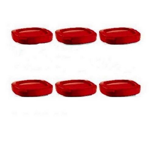 Couvercles (x6) Pots Yaourt rouge Multi délices (SS-1530000653)