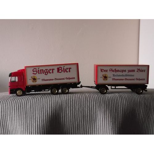 Camion Mercedes Biere Singer Ho 1/87-High-Speed