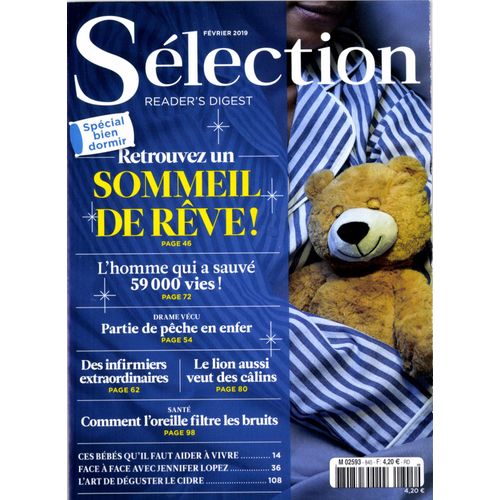 Selection Reader S Digest N°845 : Retrouvez Un Sommeil De Reve