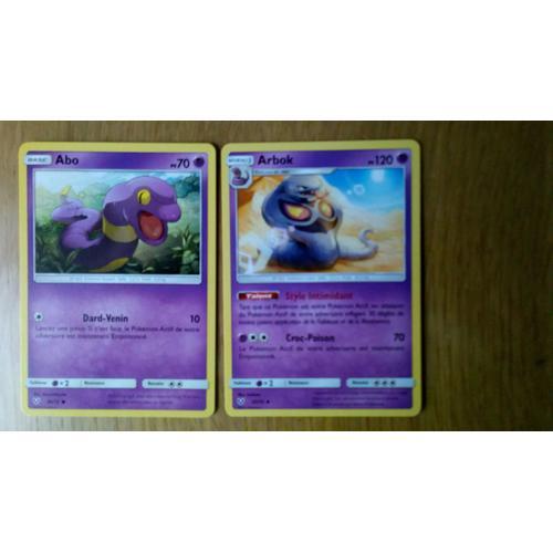 Abo 36/73 + Arbok 37/73 - Légendes Brillantes