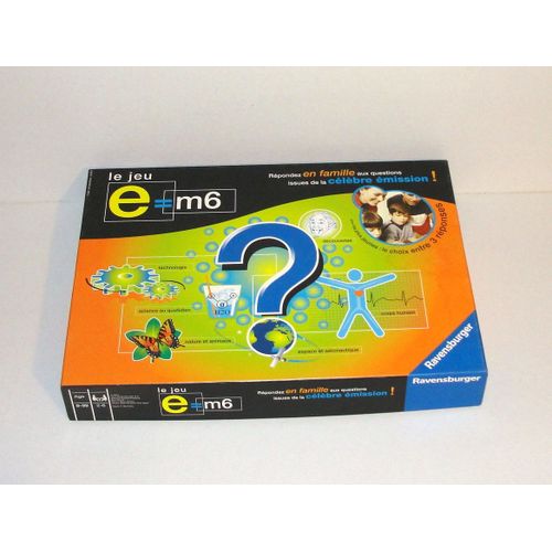 E = M 6 Le Jeu Repondez En Famille Jeux De Societe Ravensburger