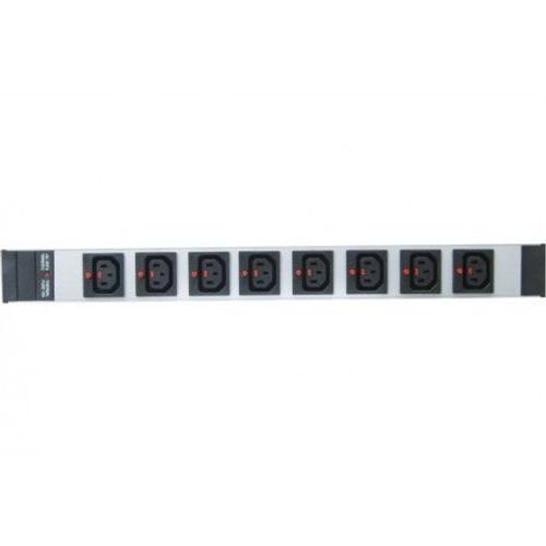 Multiprise 8 prises iec-lock C13 19''