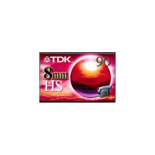 TDK 8mm HS 60 - Cassette 8mm pour caméscope