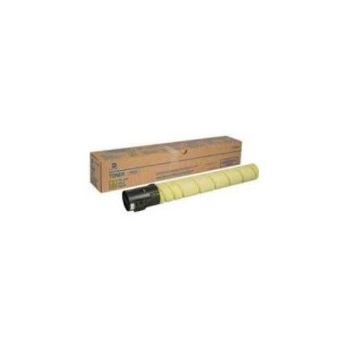Konica Minolta TN324Y Toner d'origine 26 000 pages A8DA250 Jaune