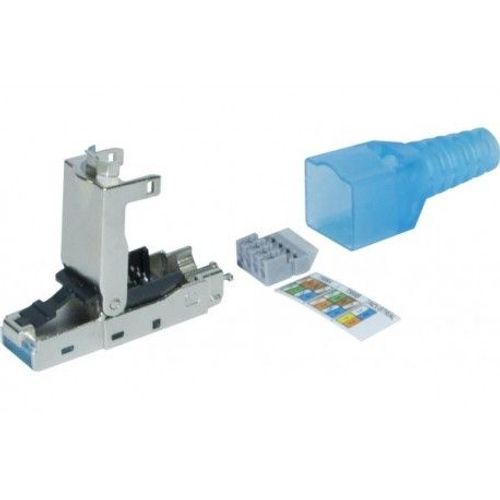 Connecteur terrain 8P8C RJ45 CAT6A stp
