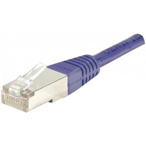 Cordon RJ45 patch F/UTP CAT 6 Violet - 5,00 m